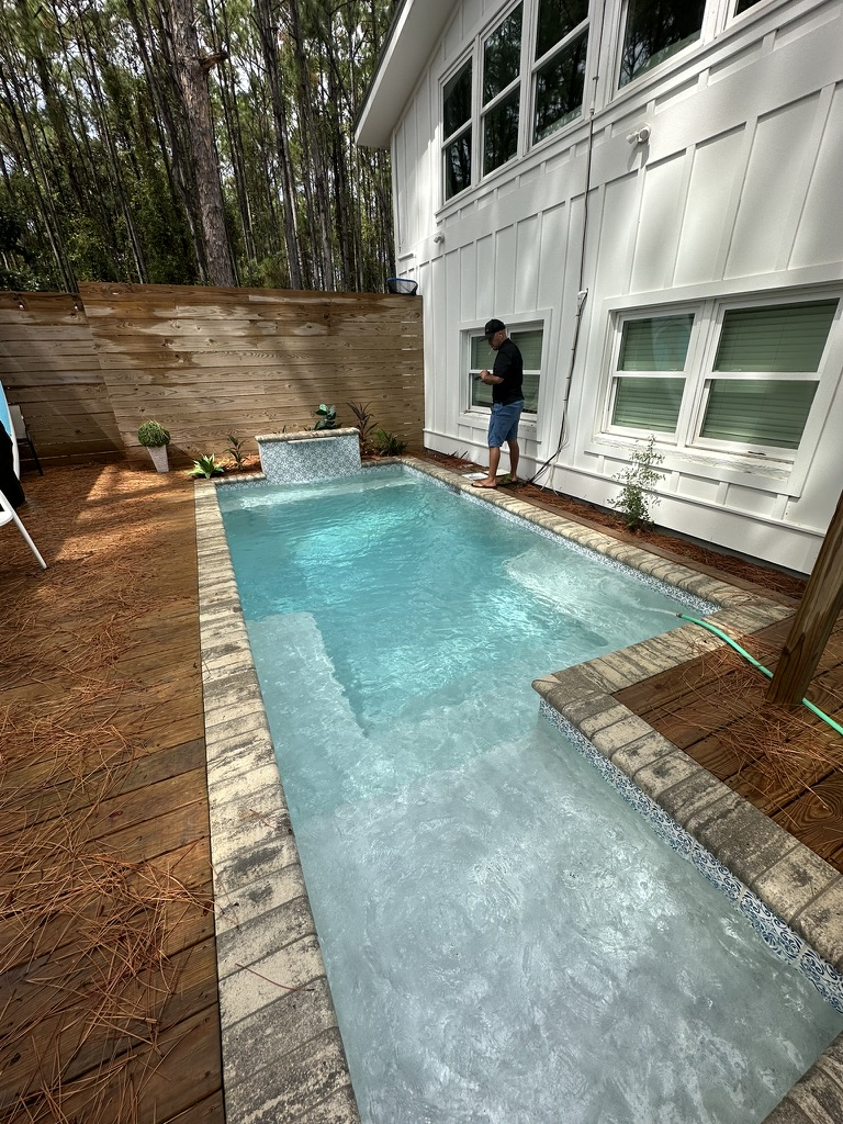 Pool maintenance service